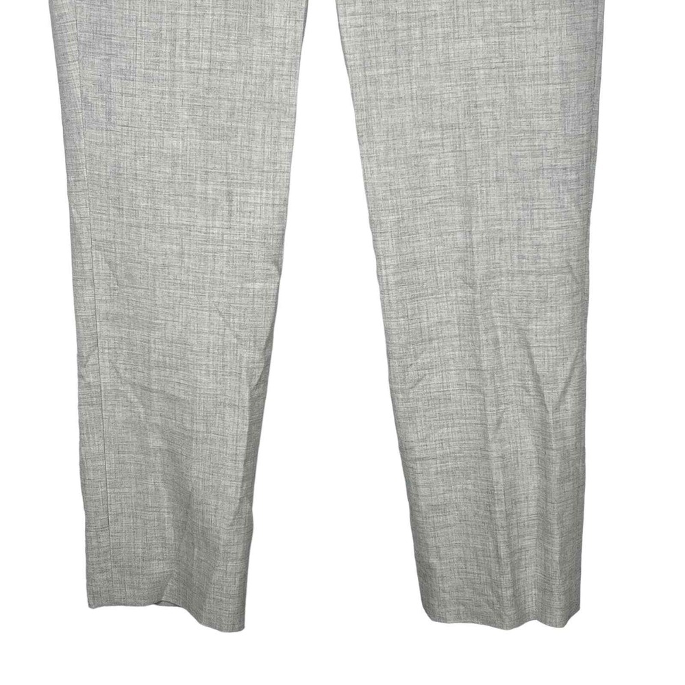 Rebecca Taylor Tailored Clean Suiting Pants‎ Light Heather Career Trouser 8 NWT - Picture 8 of 16